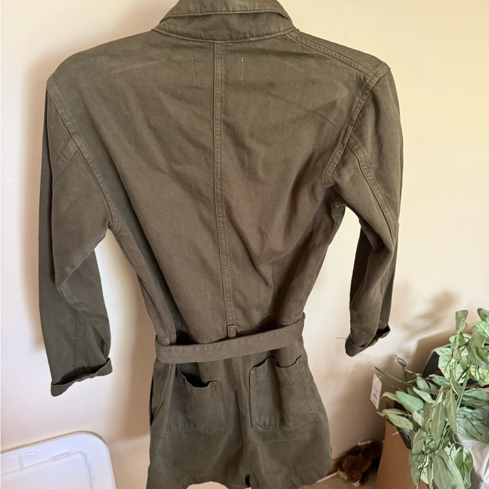 Reformation Olive Green Romper - Picture 4 of 5